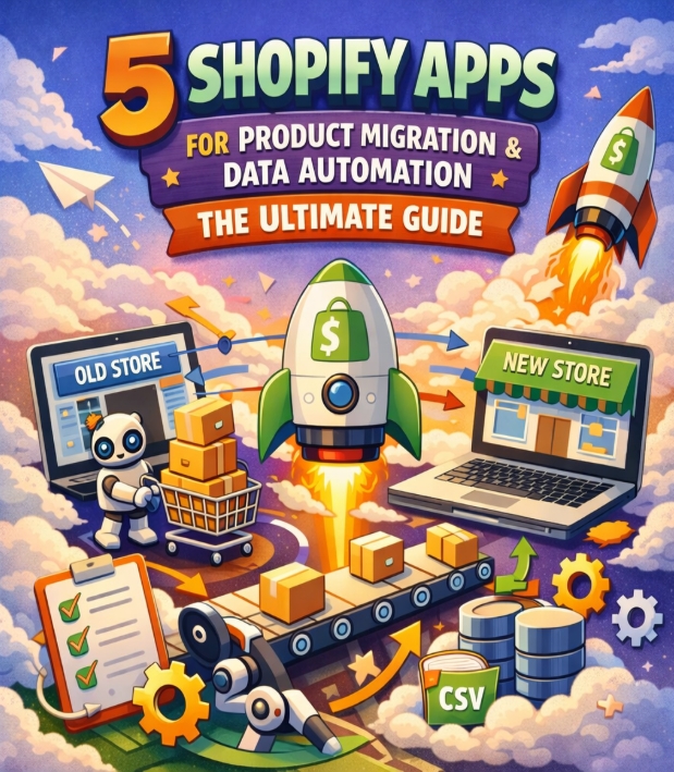 5 Shopify Apps for Product Migration & Data Automation: The Ultimate Guide